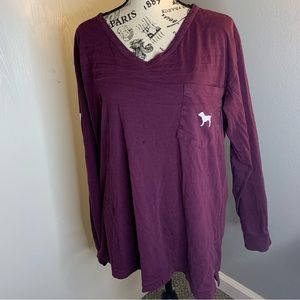 PINK long sleeve tee!